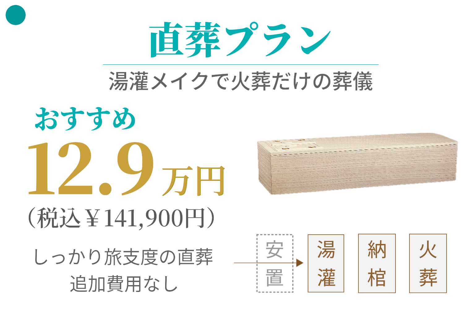 直葬プラン12.9万円