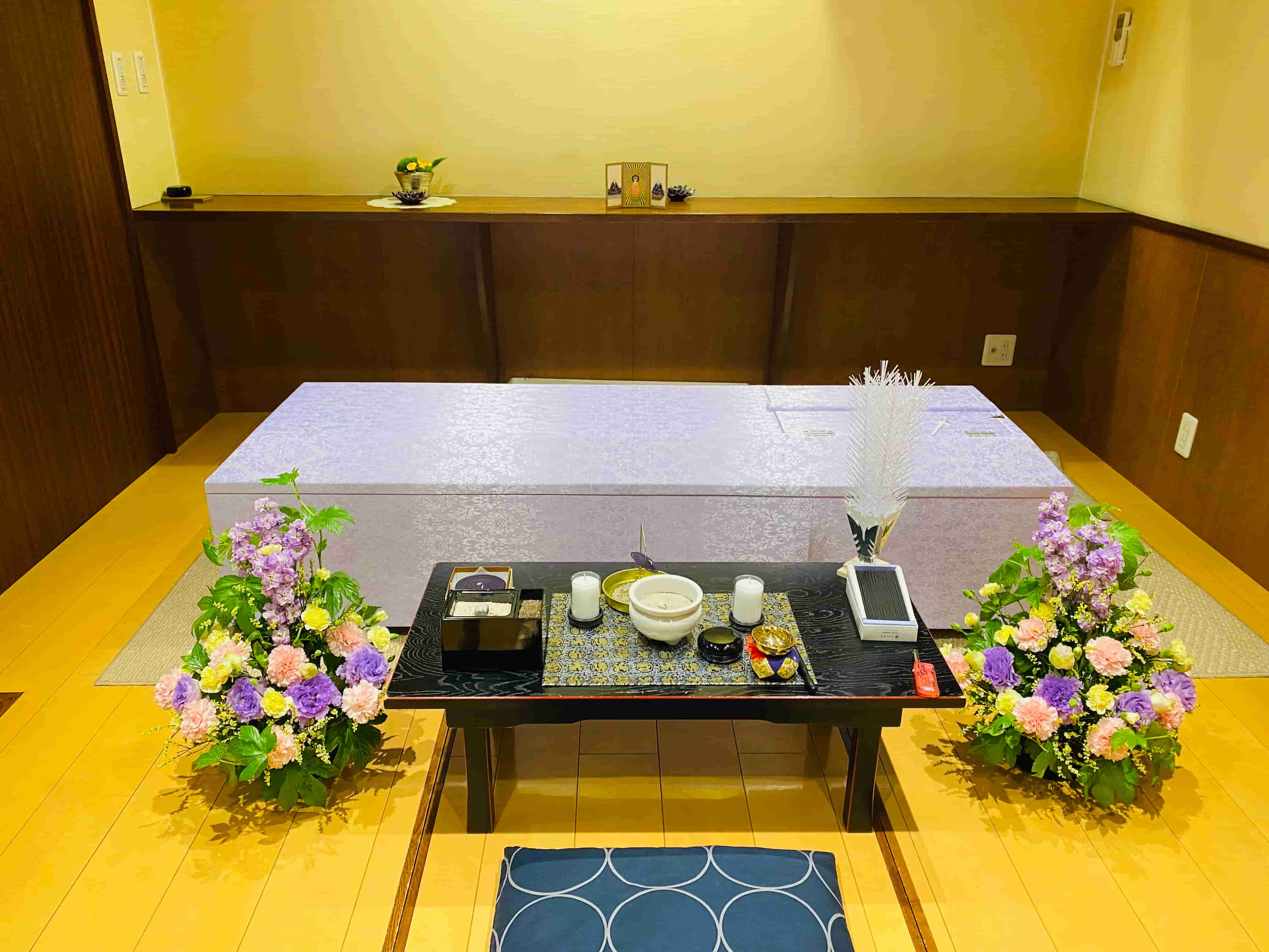 自宅にご安置・湯灌の密葬プラン