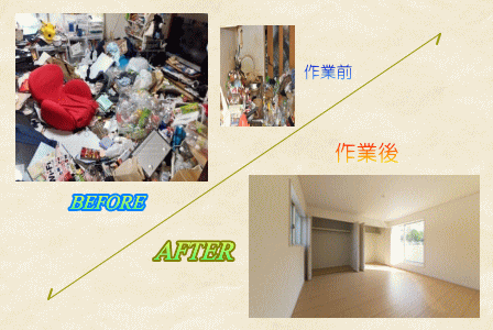 作業前~作業後