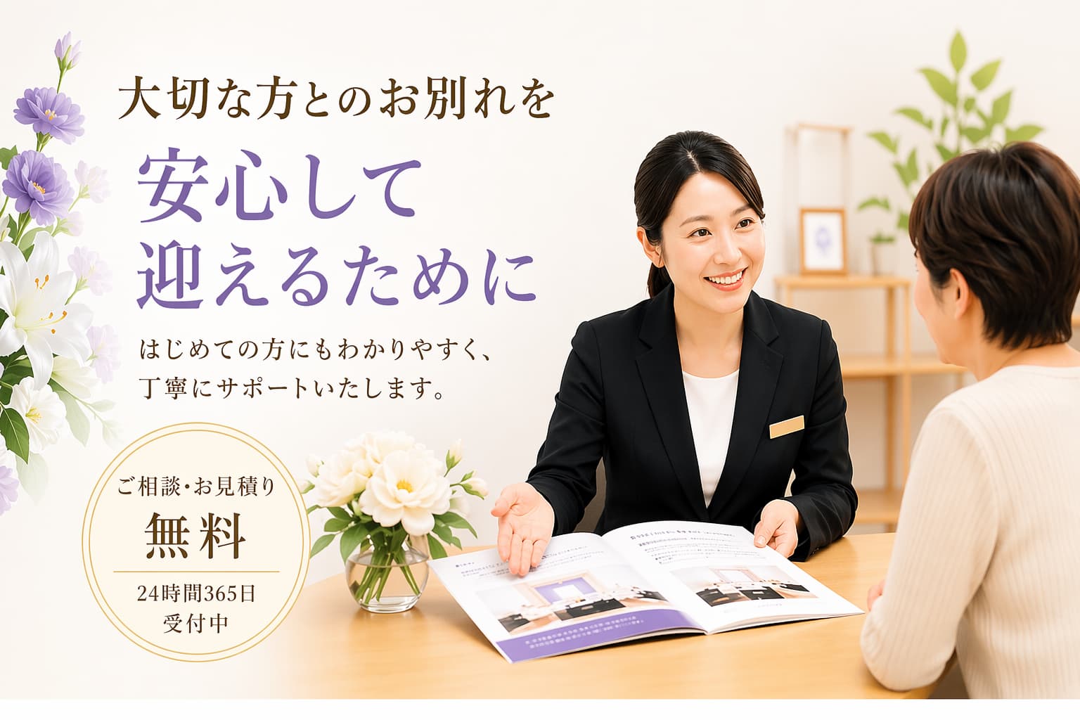 大切な方とのお別れを安心して迎えるために札幌の葬儀をお気軽にご相談ください